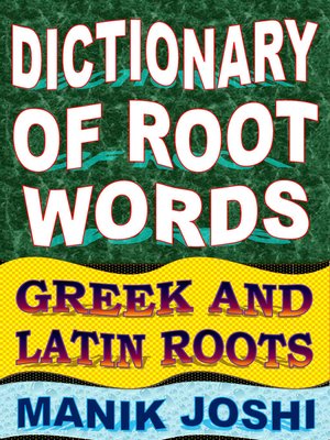 cover image of Dictionary of Root Words